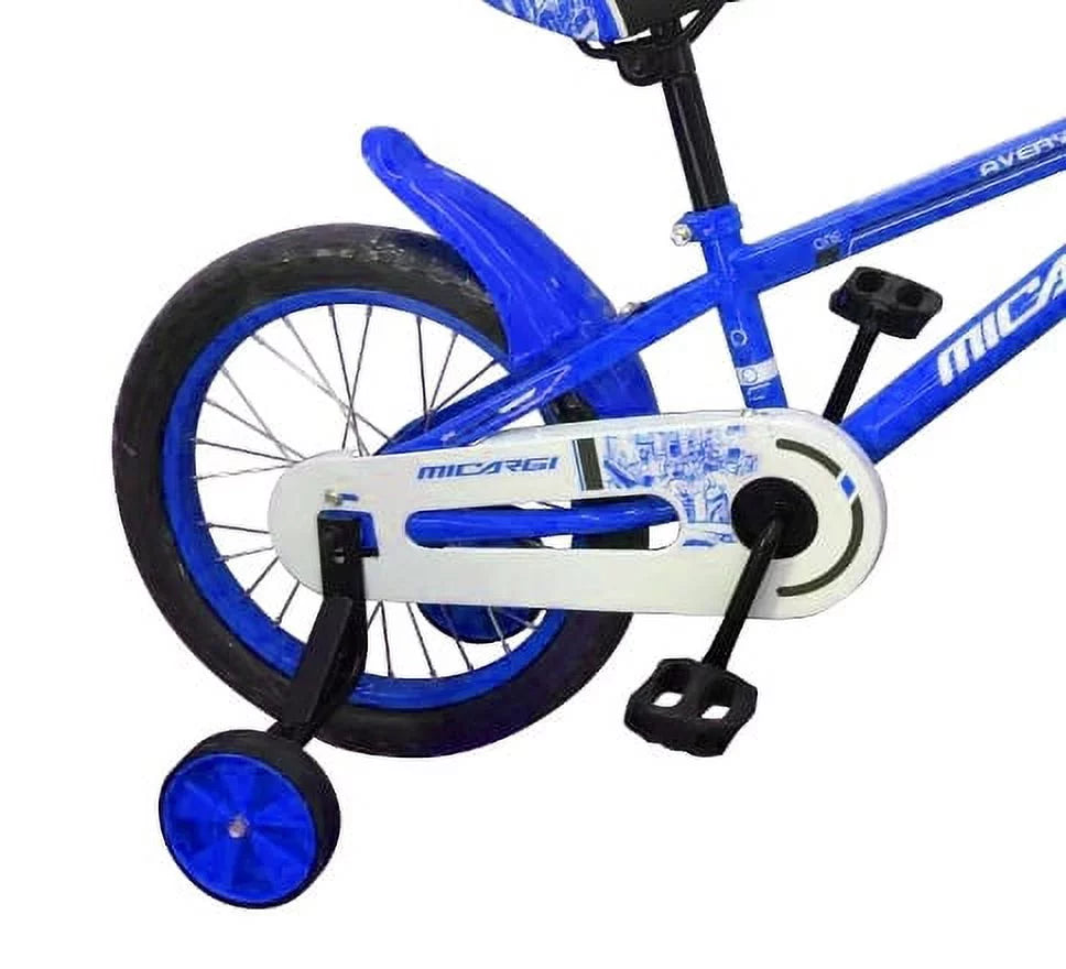 16 BMX Steel Frame Coaster Brake Bicycle with Baskets & Fenders Q22798