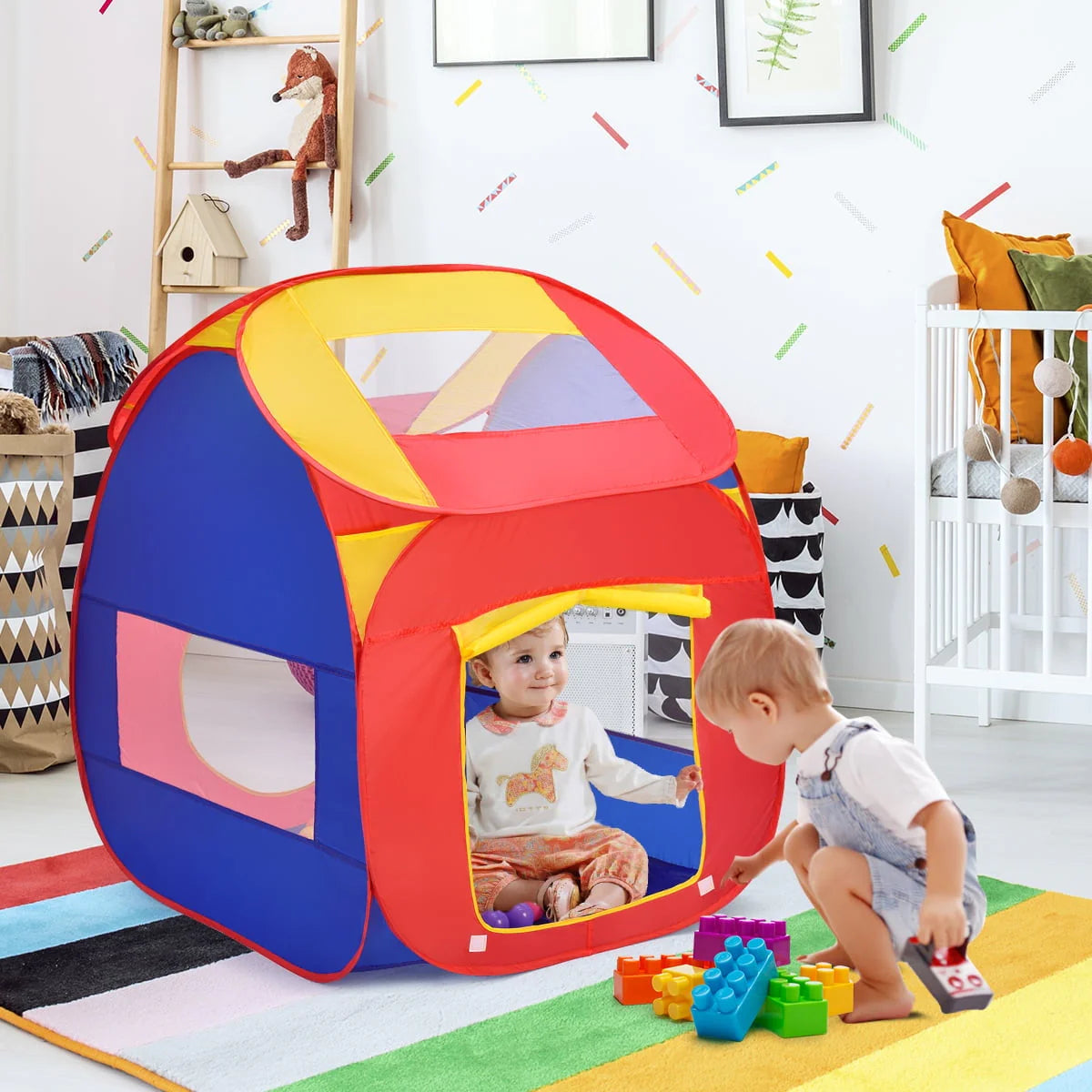 Portable Kid Play House Toy Tent with 100 Balls H121128