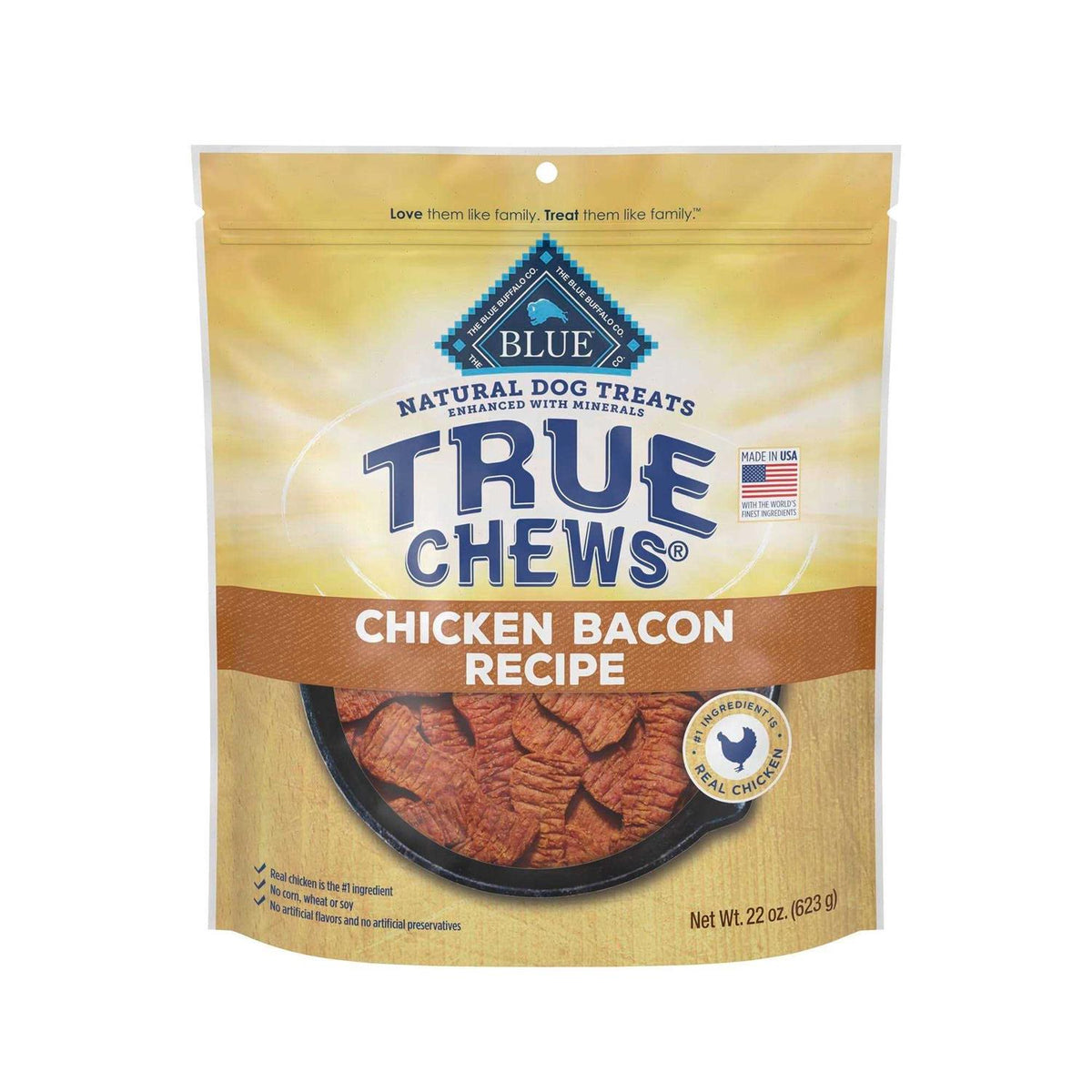Natural Chicken & Bacon Dog Treats J71718