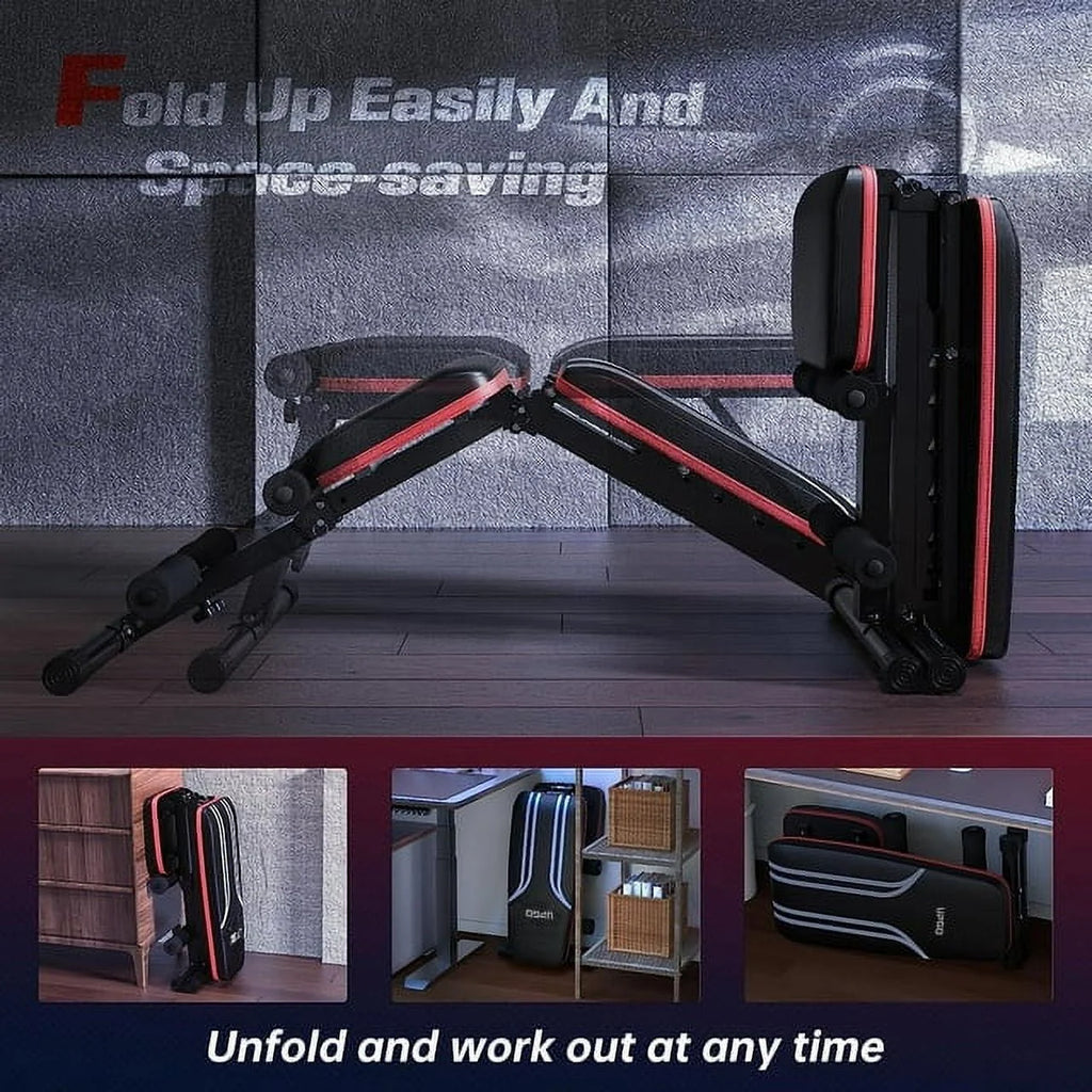 Adjustable Folding Weight Bench S18371
