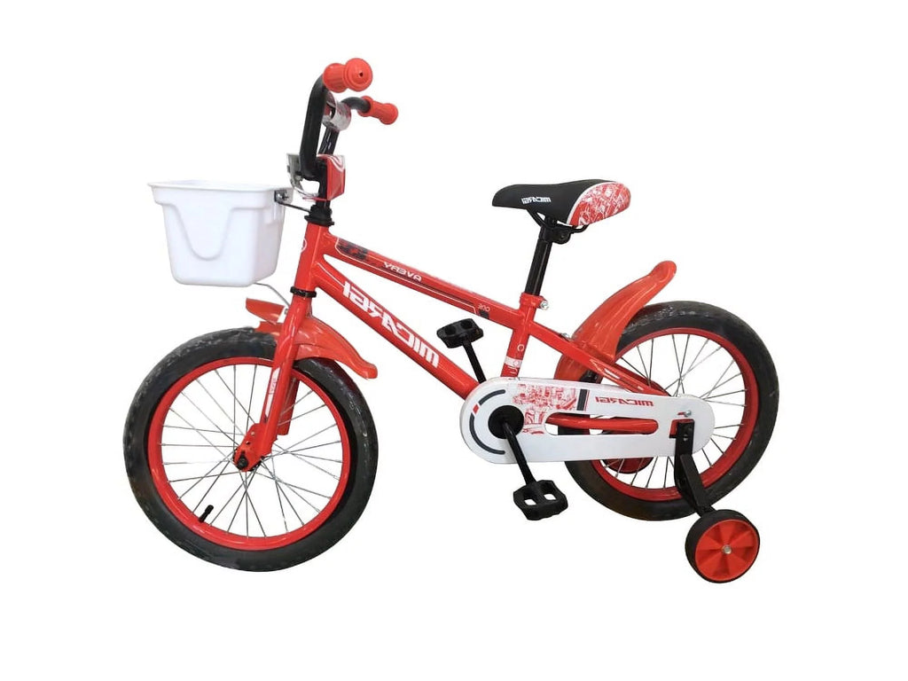 16 BMX Steel Frame Coaster Brake Bicycle with Baskets & Fenders Q22798