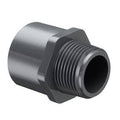 6 PVC Male Adapter Sch40 Gray H44194