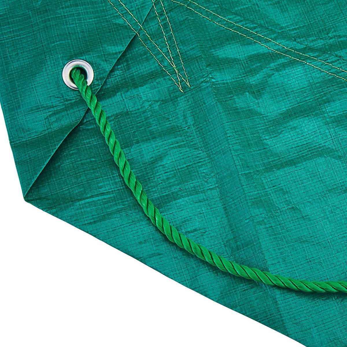 9 ft. x 9 ft. Weather-Resistant Drawstring Tarp F4083