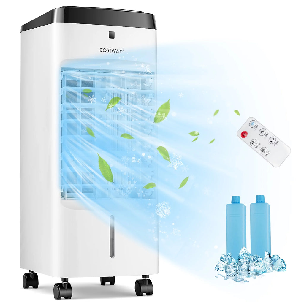 4-in-1 Evaporative Air Cooler with Fan Humidifier G935894