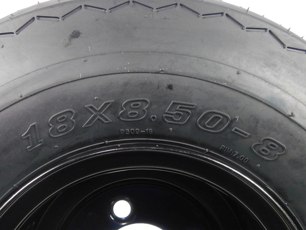 18x8.5-8 4 Ply Golf Cart Tire & Wheel Combo 2 Pack D658436