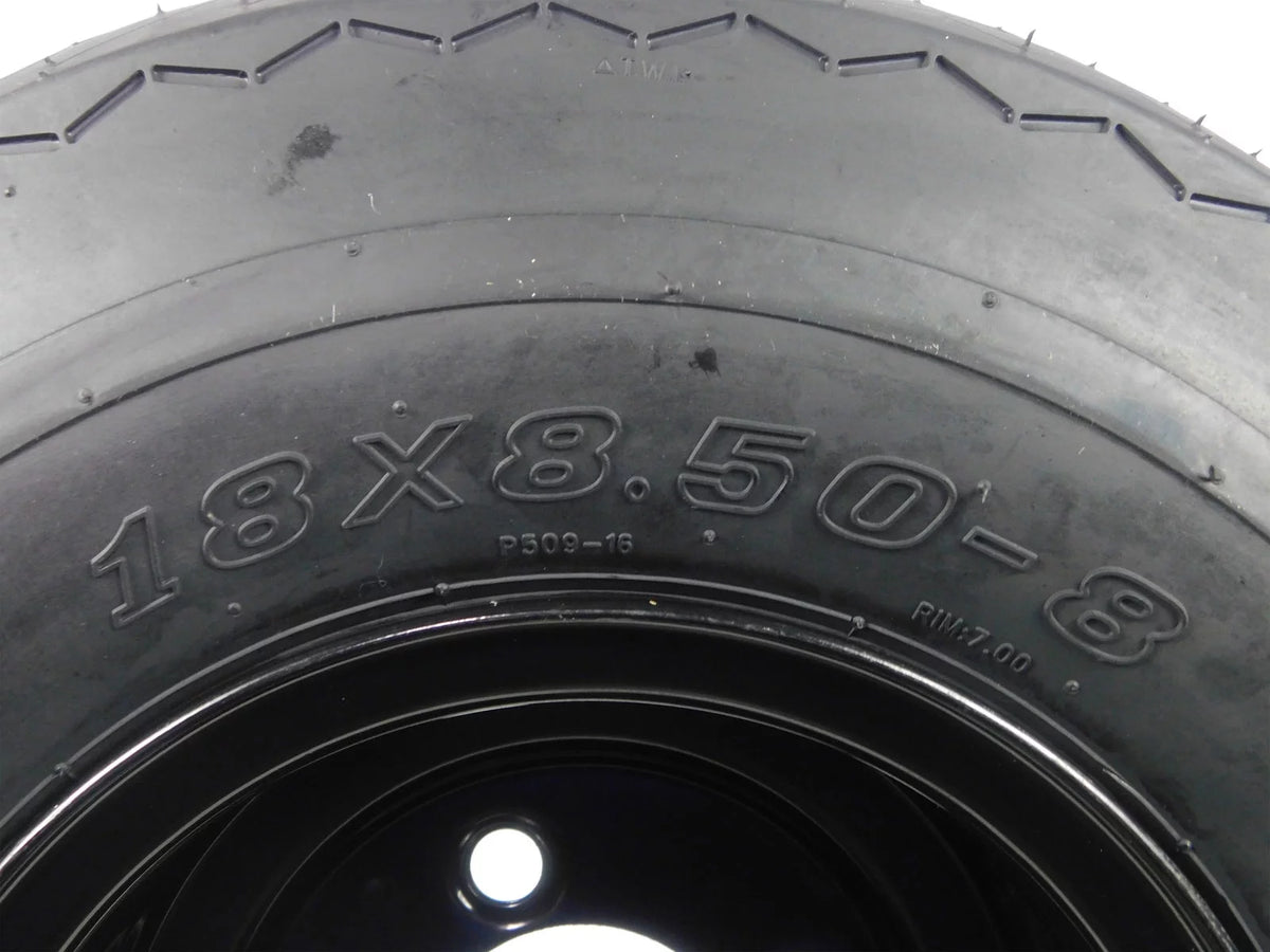 18x8.5-8 4 Ply Golf Cart Tire & Wheel Combo 2 Pack D658436