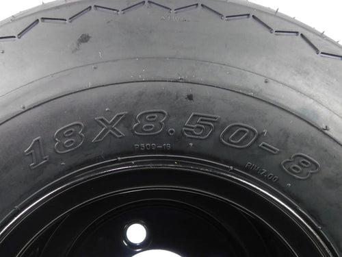 18x8.5-8 4 Ply Golf Cart Tire & Wheel Combo 2 Pack D658436