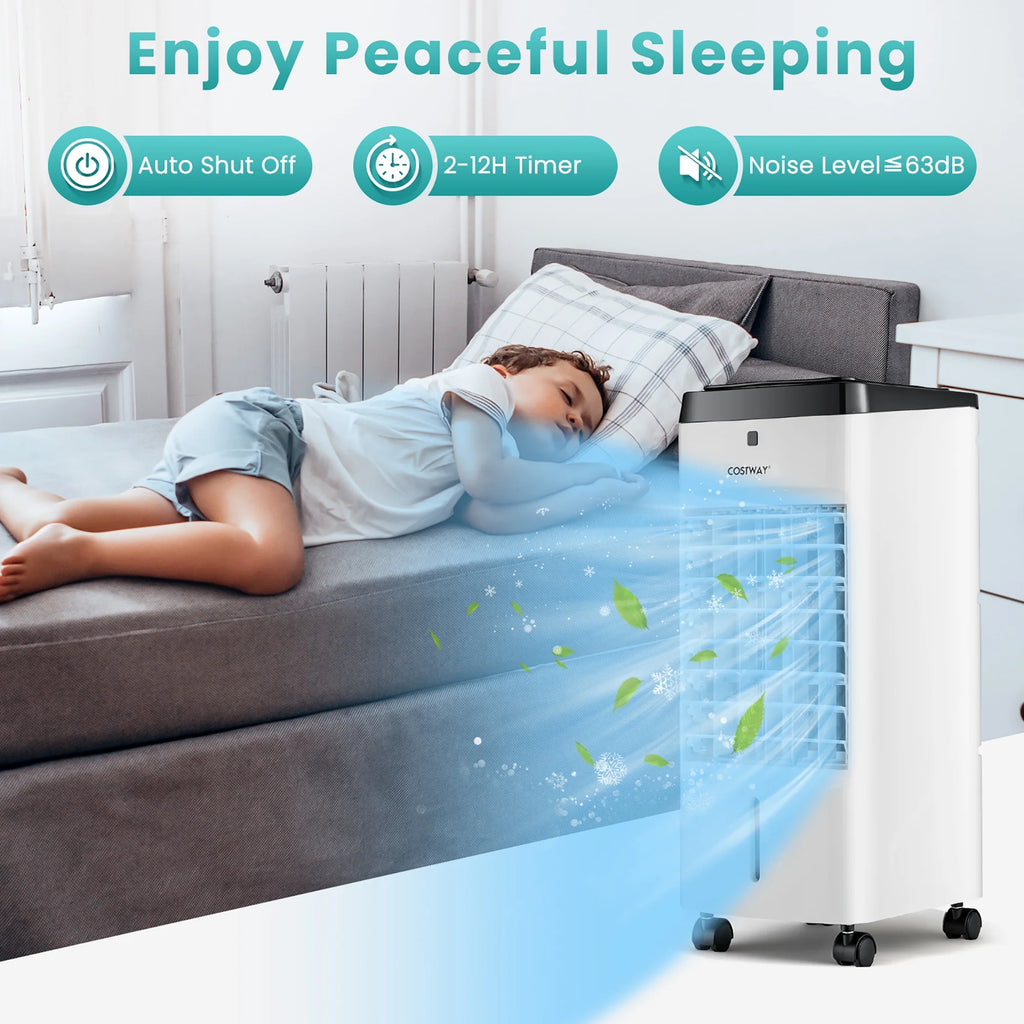 4-in-1 Evaporative Air Cooler with Fan Humidifier G935894