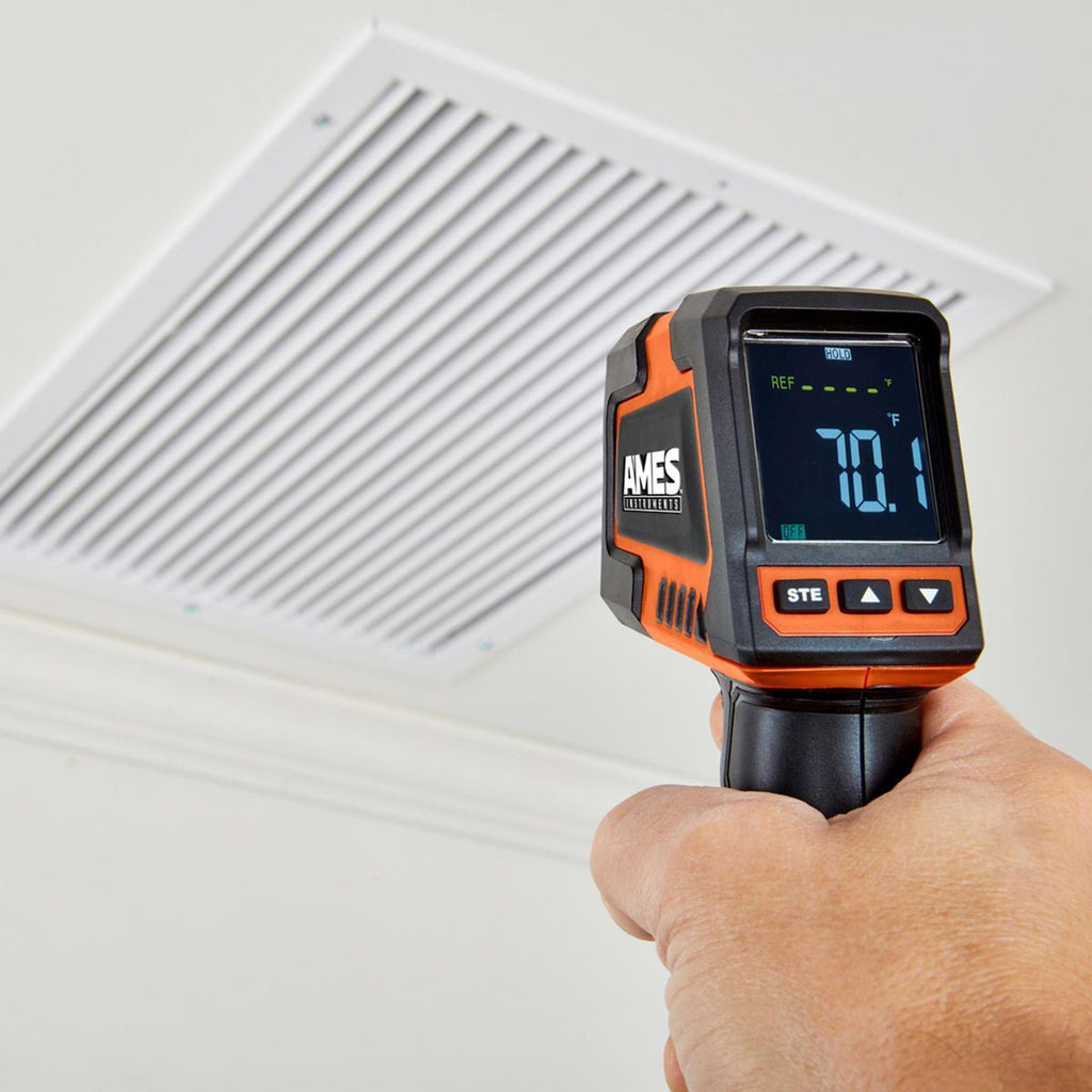 Infrared Laser Thermometer with Color Alarms H450170