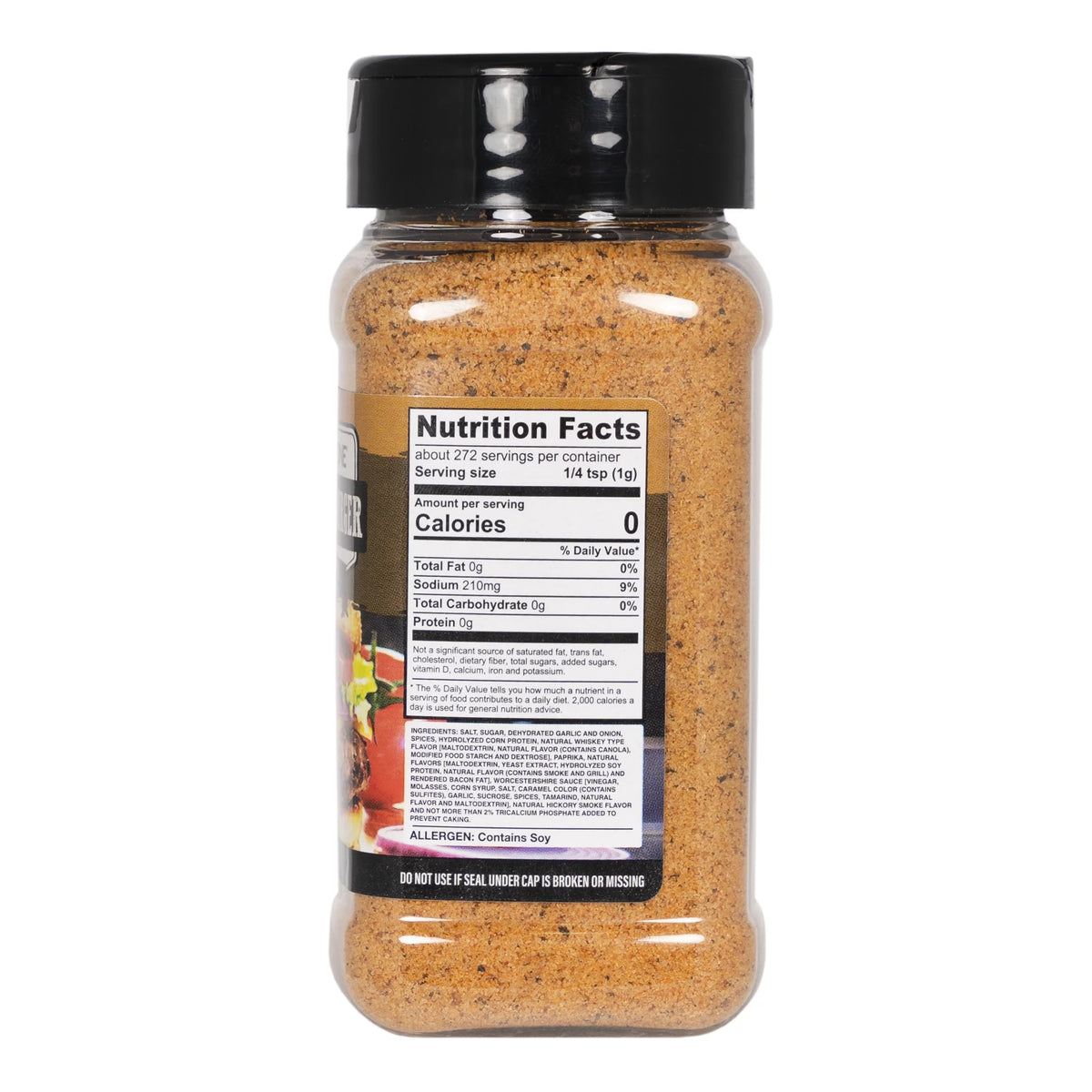 Whiskey Burger Seasoning, 9.6 oz Gluten-Free B261