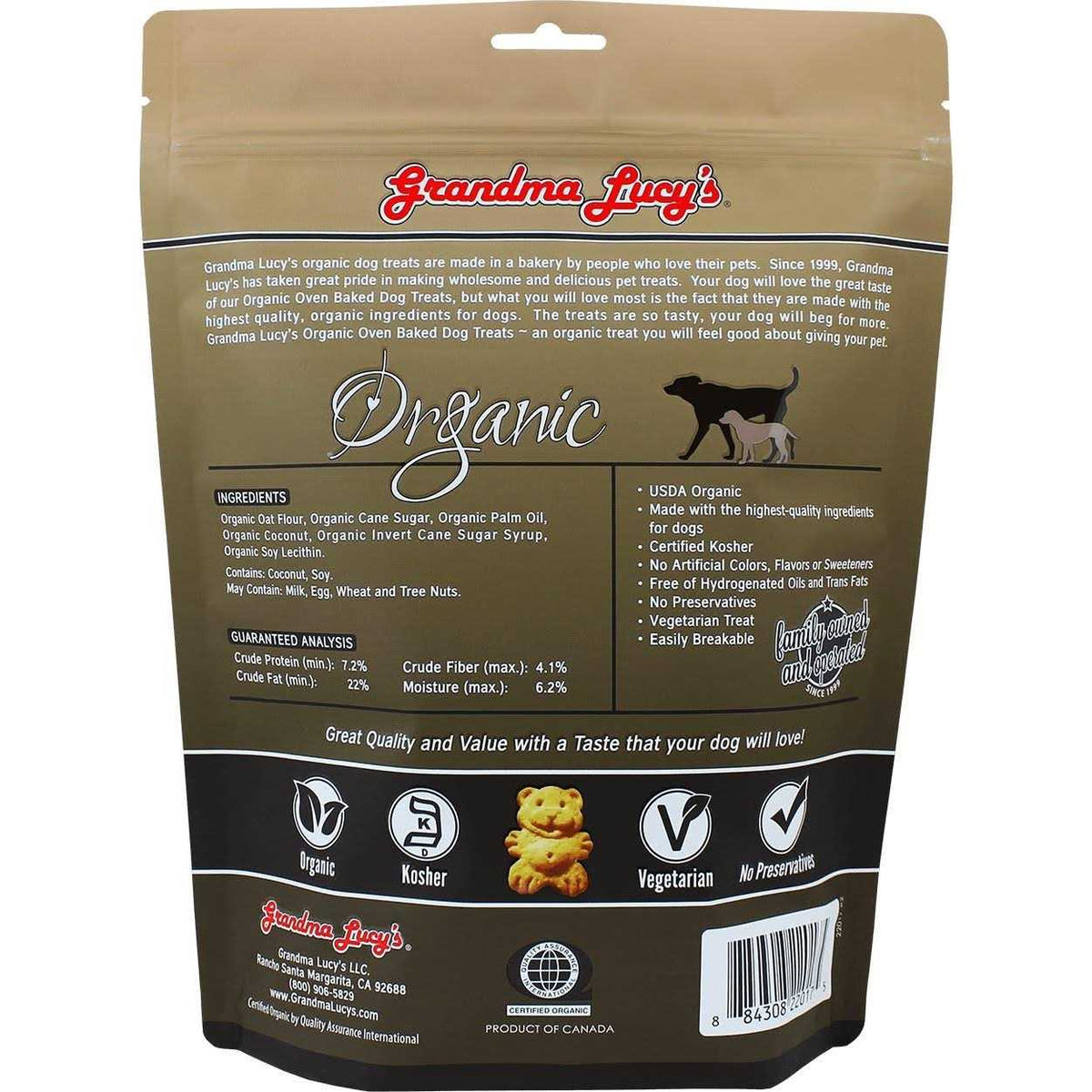 Organic Oven Baked Dog Treats S8797
