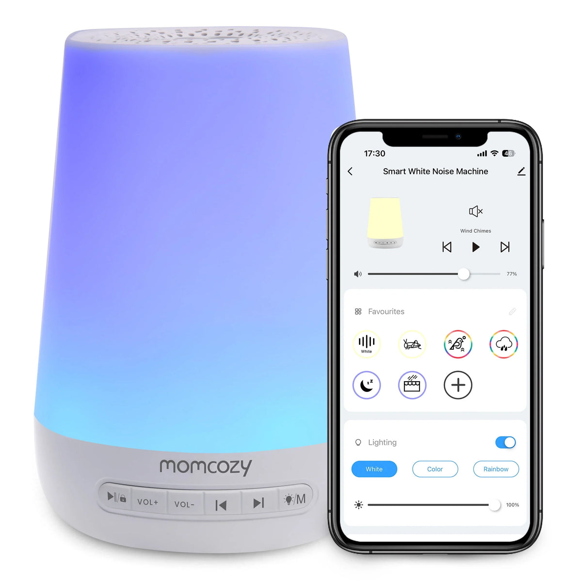 Baby Sound Machine with Night Light B7296