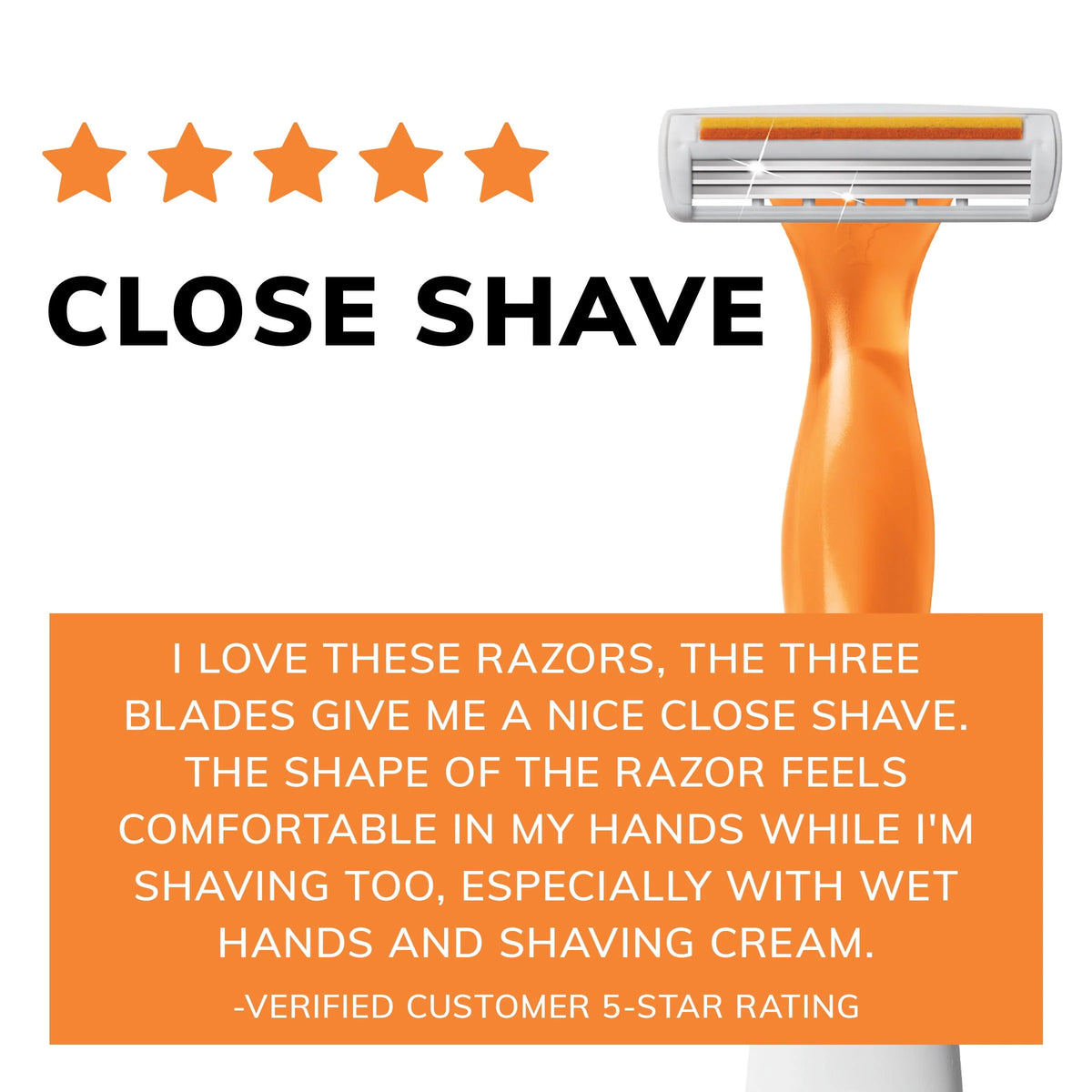 Disposable Razors 3 Blades 4-Count M36081