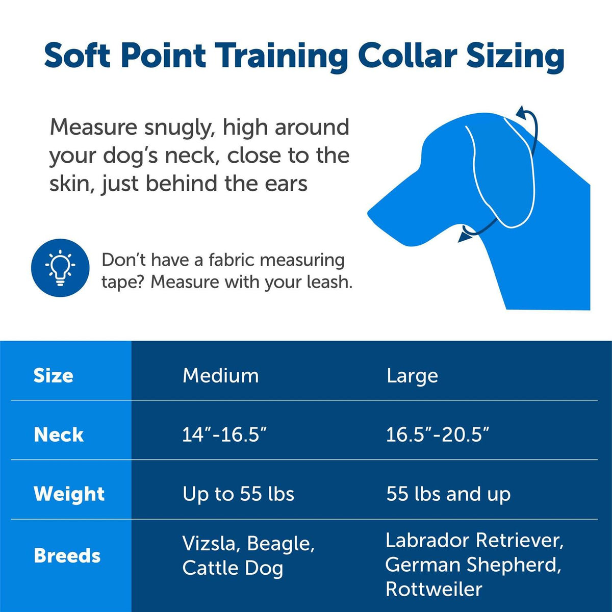 Soft Point Training Collar L1421