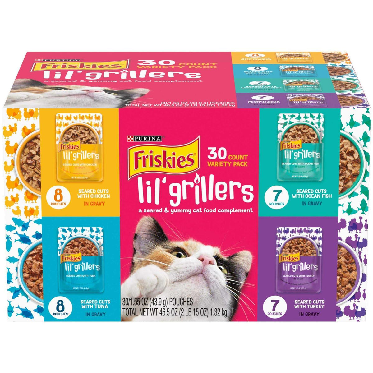 Wet Cat Food Complement Variety Pack Chicken B9636