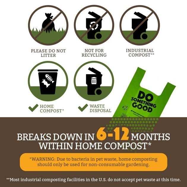 Dog Waste Bags Unscented F26724