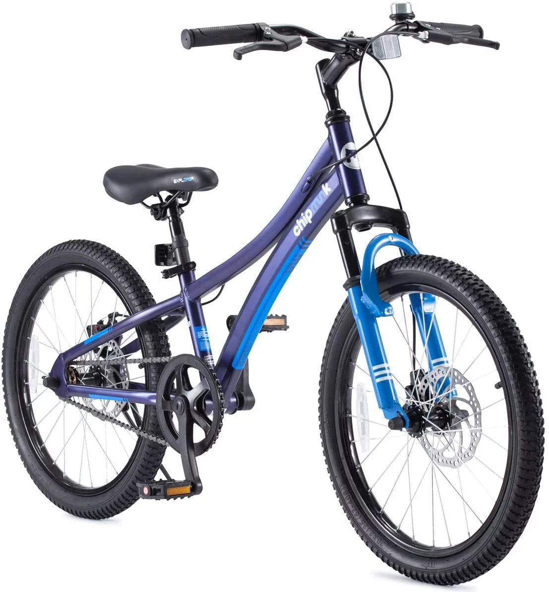 20 In. Children's Bicycle, Black and Blue A212945