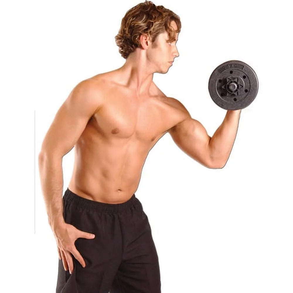 40-Pound Vinyl Dumbbell Set O222584
