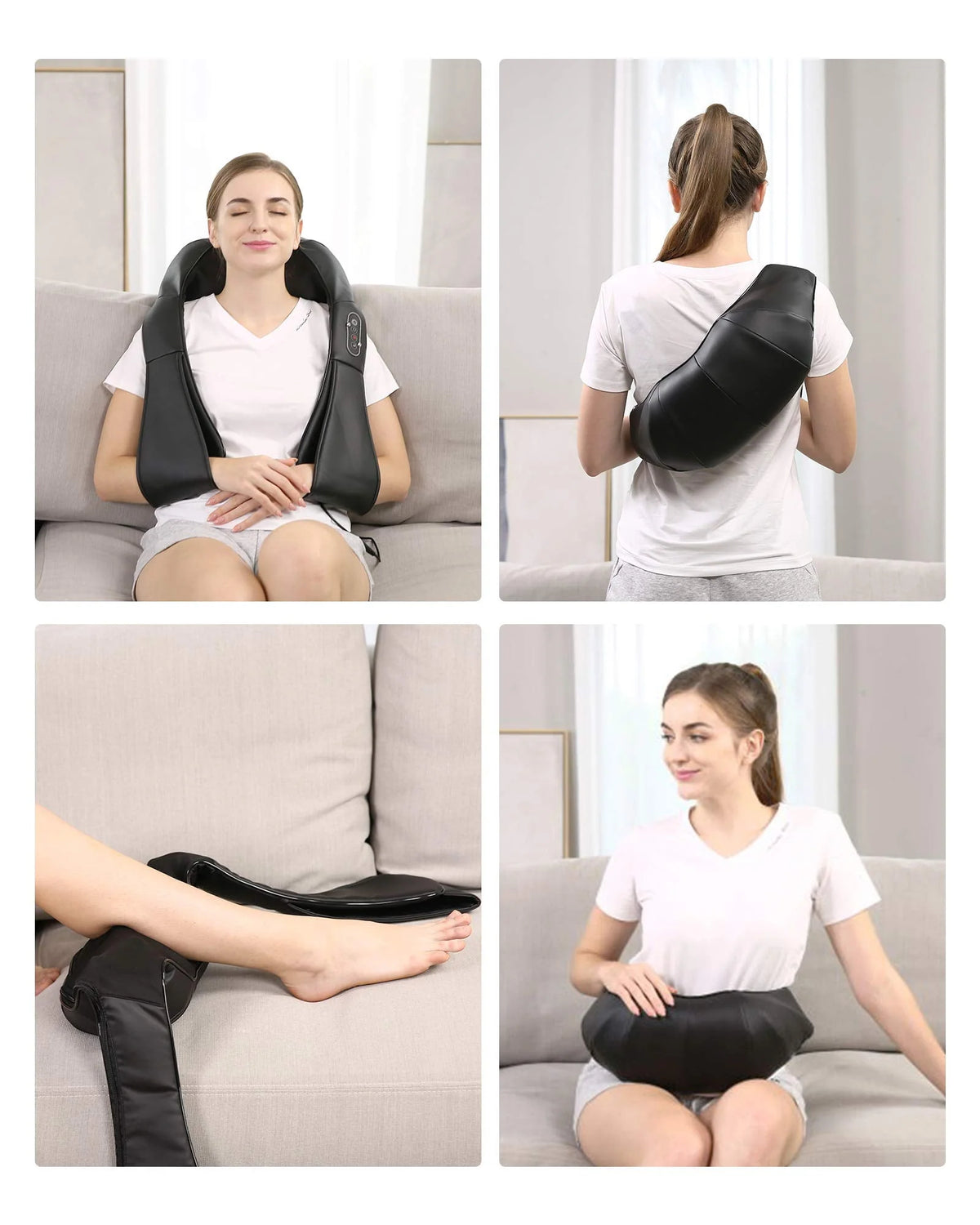 Shiatsu Back and Neck Massager with Heat N827166