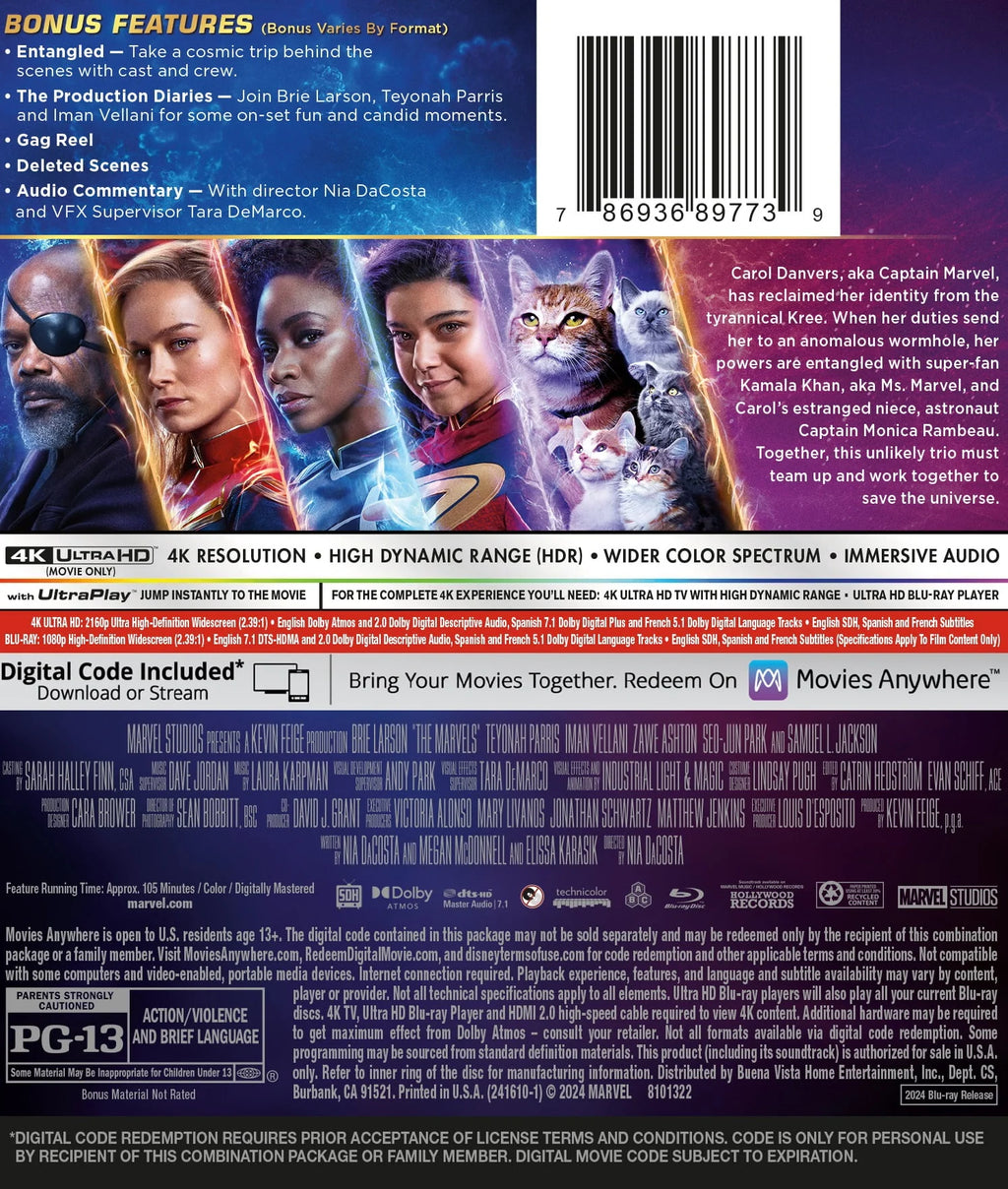 4K Ultra HD + Blu-Ray + Digital Copy W695
