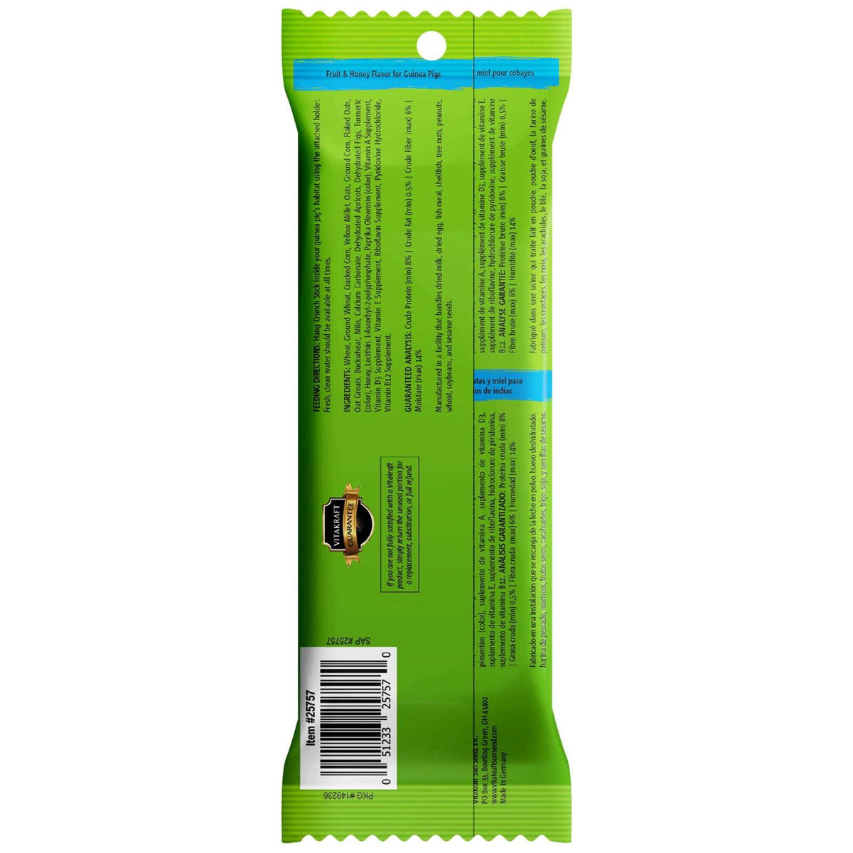 Crunch Sticks Guinea Pig Y337
