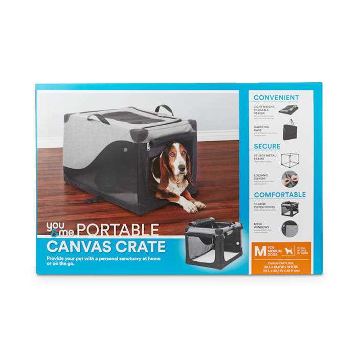 Canvas Dog Crate E7767
