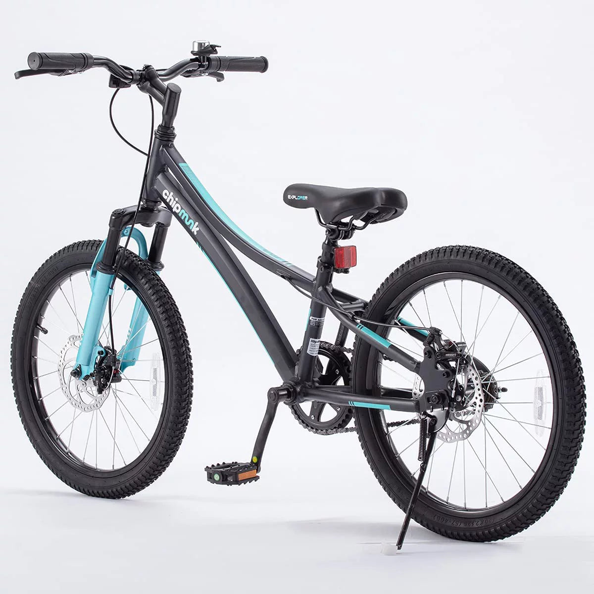 20 In. Children's Bicycle, Black and Blue A212945