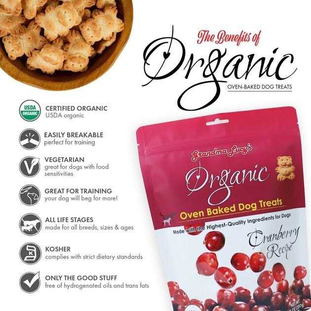 Organic Oven Baked Dog Treats S8797