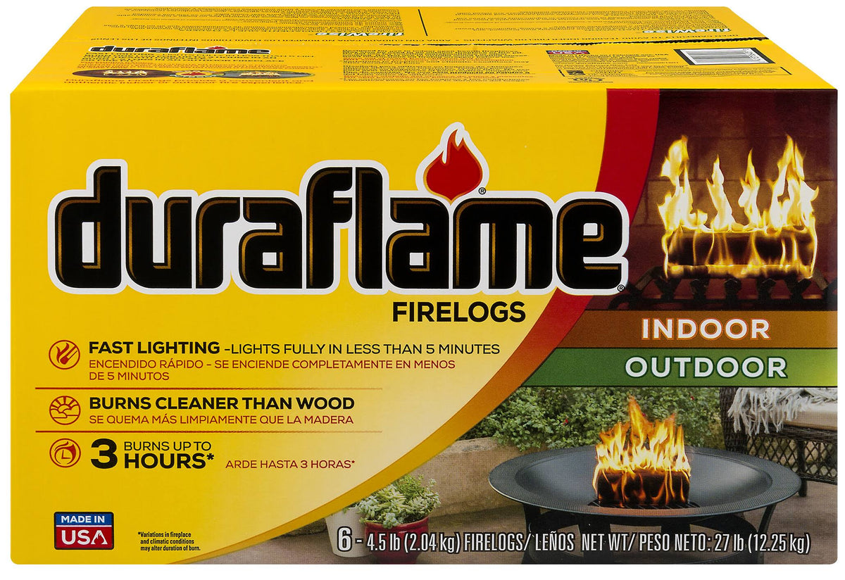 Indoor/Outdoor Firelog 6 Pack L336