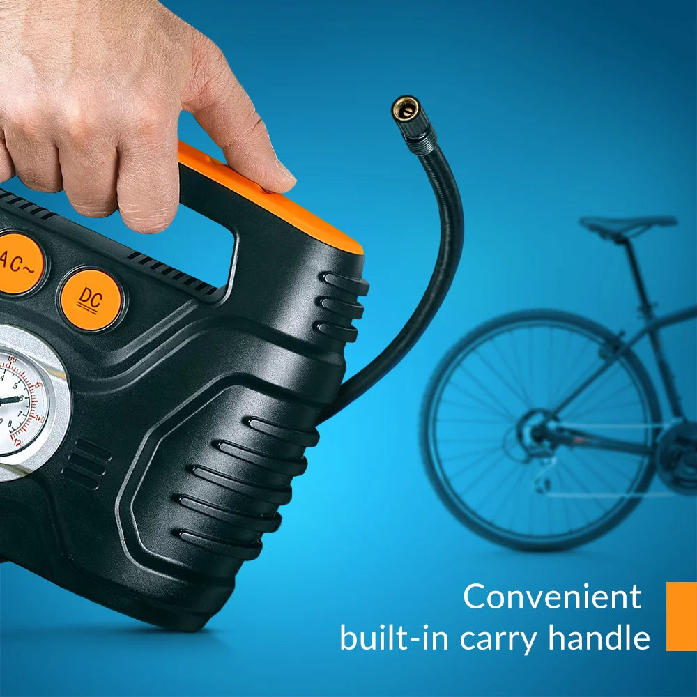 Portable Electric Air Compressor Tire Inflator H929338
