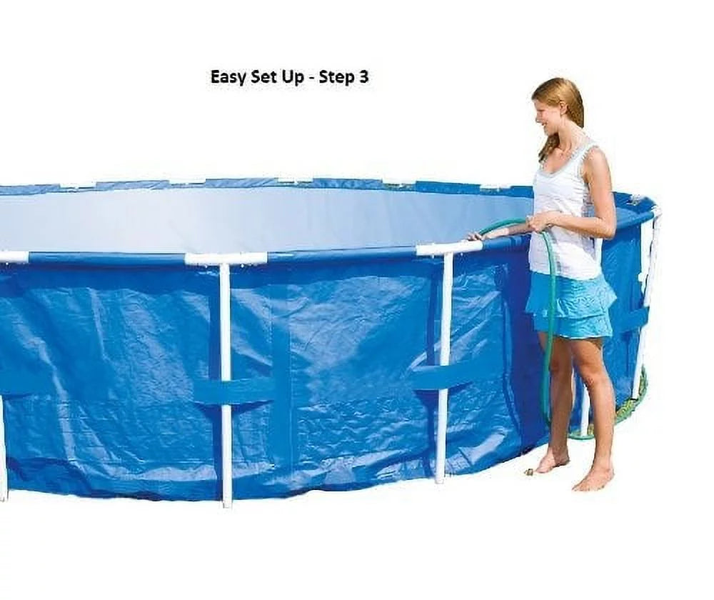 15' x 48 Round Above Ground Swimming Pool U4977