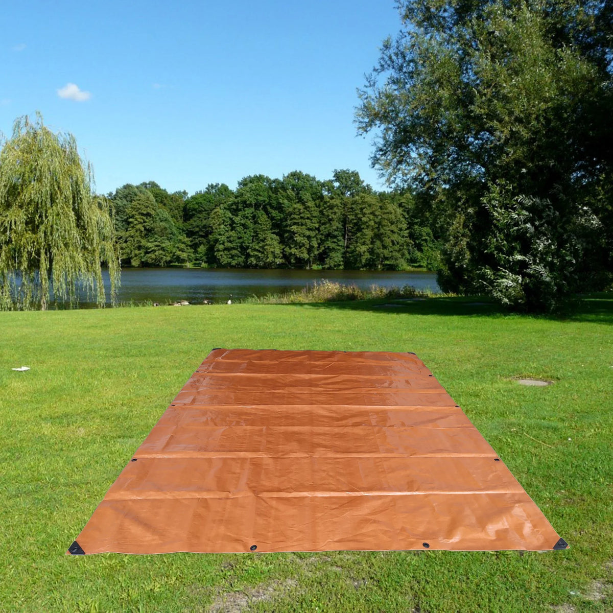 Weather Resistant Heavy Duty 8' x 10' Polyethylene Tarp F154732