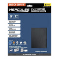 9 in. x 11 in. 220 Grit Wet/Dry Sanding Sheets 5-Pack G3555