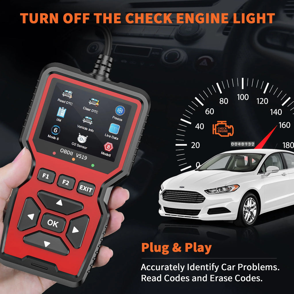 OBD2 Scanner Car Code Reader Diagnostic Tool M58390