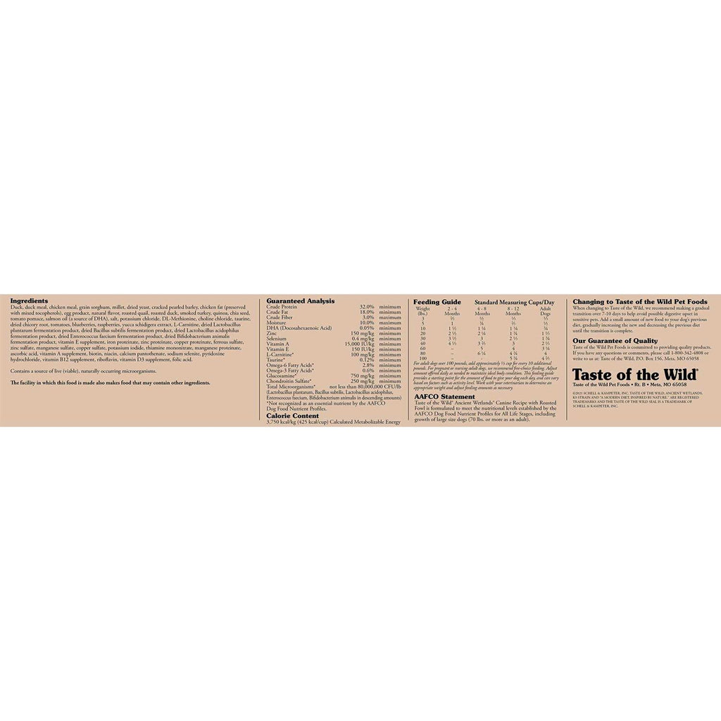 Ancient Grains Dry Dog Food K8922