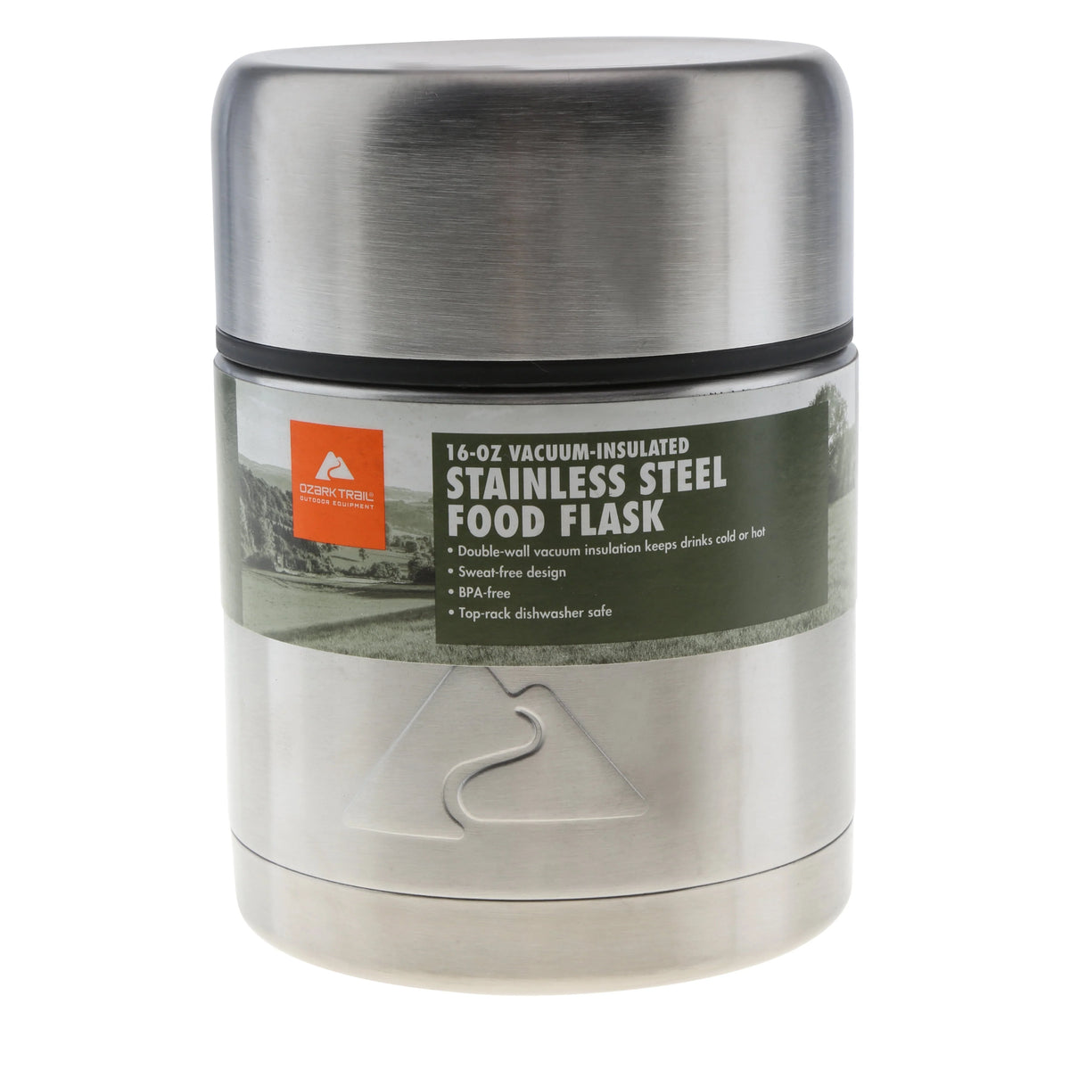 16 Ounce Stainless Steel Food Jar G5739