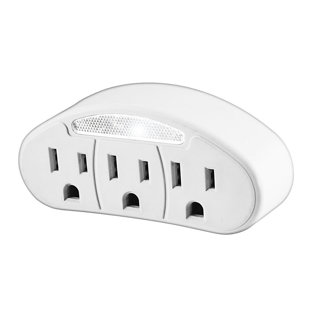 3 Outlet Adapter, 2 Pack M487