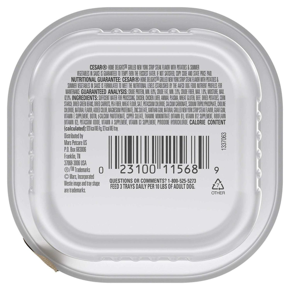 Vegetables Dog Food G22112