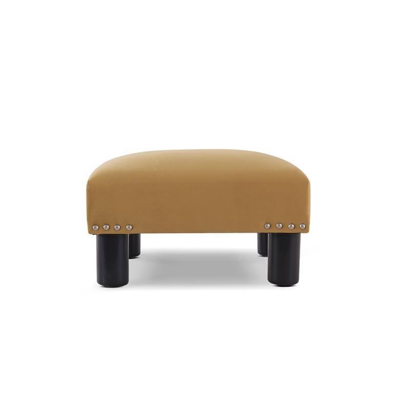 Square Accent Footstool Ottoman D488